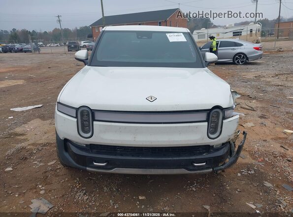 7FCTGAAAXNN013896 2022 RIVIAN R1T White Widok zestawu wskaźników