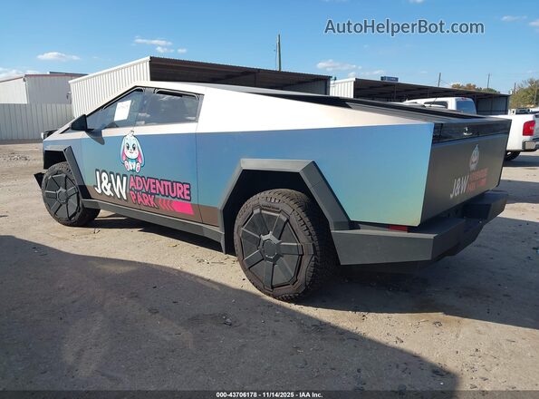 7G2CEHED0SA076924 2025 TESLA CYBERTRUCK Gray Tył lewy