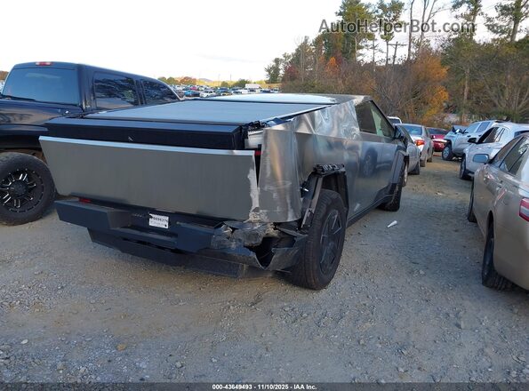 7G2CEHED4SA071001 2025 TESLA CYBERTRUCK Серебряный Задняя правая четверть