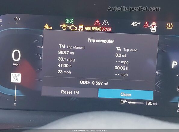 7JRL12FJ8SG362112 2025 VOLVO S60 Синий Вид задних сидений