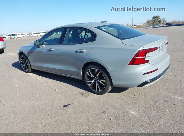 7JRL12FK8RG322924 2024 VOLVO S60 Серебряный Задняя левая четверть