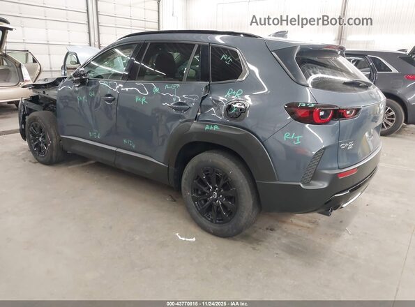 7MMVAADW6SN124237 2025 MAZDA CX-50 HYBRID Синий Задняя левая четверть