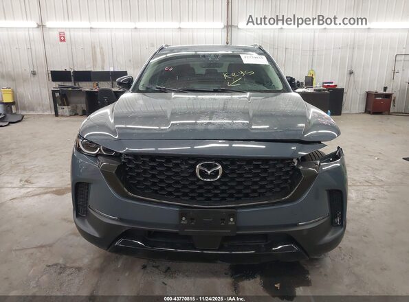 7MMVAADW6SN124237 2025 MAZDA CX-50 HYBRID Синий Вид задней части салона