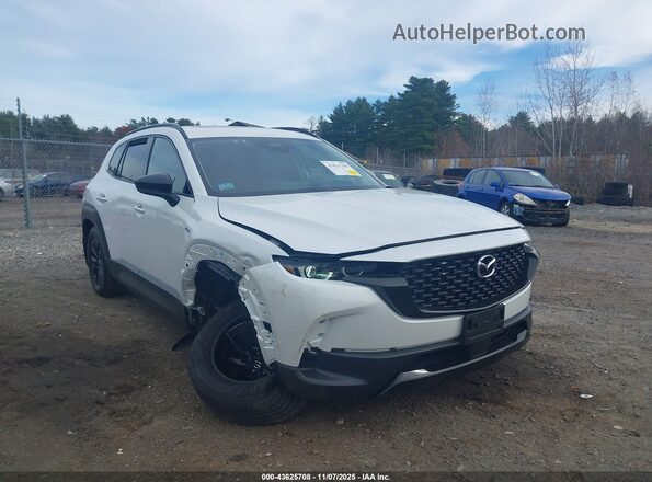7MMVAADW8SN127012 2025 MAZDA CX-50 HYBRID Белый Передняя правая четверть