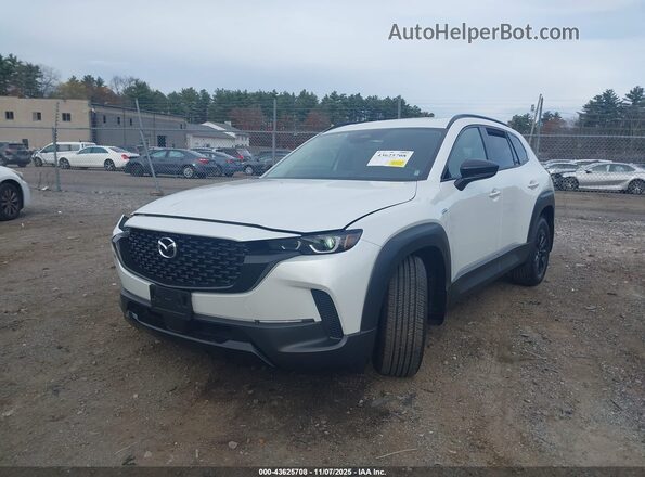 7MMVAADW8SN127012 2025 MAZDA CX-50 HYBRID Белый Передняя левая четверть