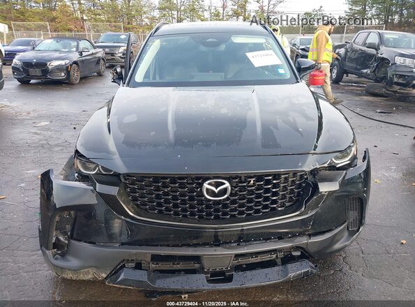 7MMVAADWXSN101642 2025 MAZDA CX-50 HYBRID Черный Вид задней части салона