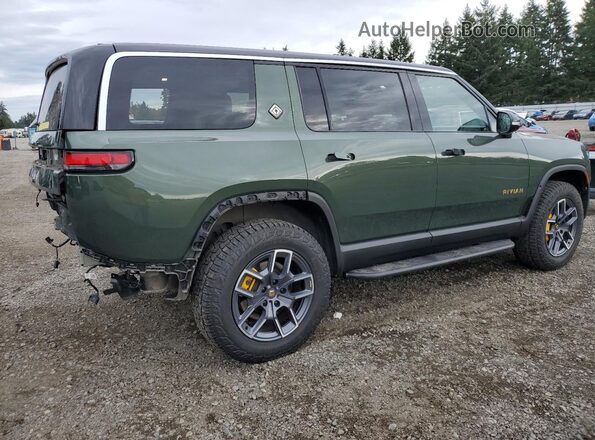 7PDSGABA2PN016531 2023 RIVIAN R1S Зеленый Задняя правая четверть