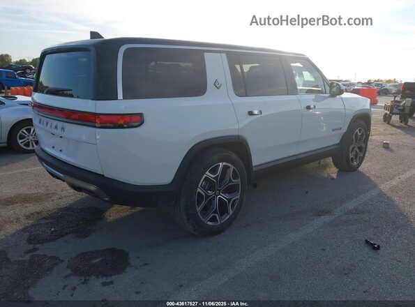 7PDSGBBA5SN066113 2025 RIVIAN R1S Белый Задняя правая четверть