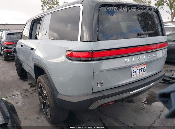 7PDSGBBA6RN041098 2024 RIVIAN R1S Gray Задня ліва чверть