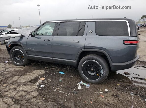 7PDSGBBAXSN053230 2025 RIVIAN R1S Gray Задня ліва чверть