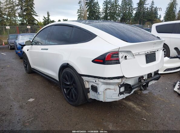 7SAXCAE57NF344033 2022 TESLA MODEL X Белый Задняя левая четверть