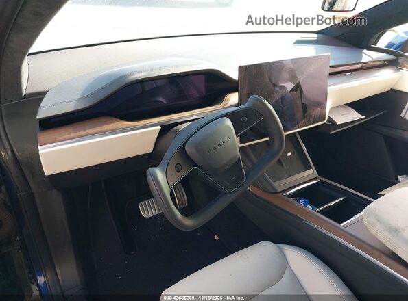 7SAXCAE5XPF380978 2023 TESLA MODEL X Синий 
