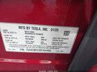 2025 Tesla Model X Long Range Red vin: 7SAXCBE53SF464400