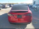 2025 Tesla Model X Long Range Red vin: 7SAXCBE53SF464400