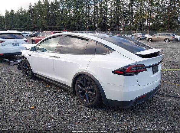 7SAXCBE54RF435319 2024 TESLA MODEL X Белый Задняя левая четверть