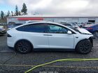 2024 Tesla Model X Long Range Белый vin: 7SAXCBE54RF435319