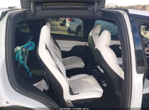 7SAXCBE56PF365514 2023 TESLA MODEL X Белый Вид наклейки с VIN-кодом