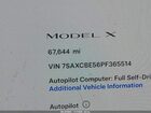 2023 Tesla Model X Dual Motor All-wheel Drive/standard Range Белый vin: 7SAXCBE56PF365514