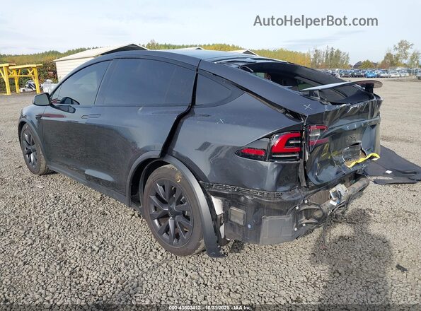 7SAXCBE57RF436447 2024 TESLA MODEL X Черный Задняя левая четверть