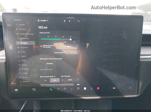7SAXCBE57RF436447 2024 TESLA MODEL X Черный 