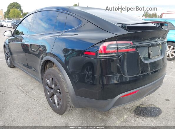 7SAXCBE59RF455887 2024 TESLA MODEL X Черный Задняя левая четверть