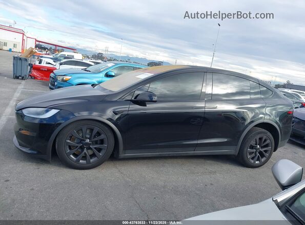7SAXCBE59RF455887 2024 TESLA MODEL X Черный Панорамный вид салона 360°
