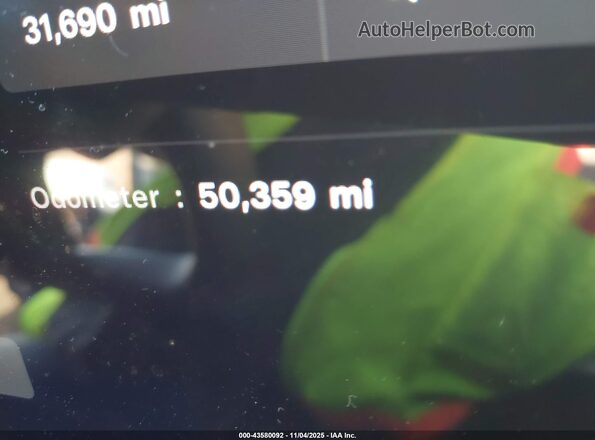 7SAXCBE5XPF375575 2023 TESLA MODEL X Белый Вид задних сидений