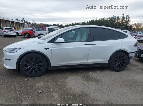 7SAXCBE62NF336596 2022 TESLA MODEL X Белый 