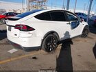 2022 Tesla Model X Plaid Tri Motor All-wheel Drive White vin: 7SAXCBE63NF339183