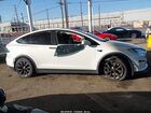 2022 Tesla Model X Plaid Tri Motor All-wheel Drive White vin: 7SAXCBE63NF339183
