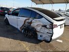 2022 Tesla Model X Plaid Tri Motor All-wheel Drive White vin: 7SAXCBE63NF339183