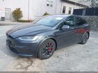 2025 Tesla Model X Plaid Серый vin: 7SAXCBE64SF470022