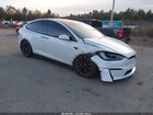 2023 Tesla Model X Plaid Tri Motor All-wheel Drive White vin: 7SAXCBE66PF408435