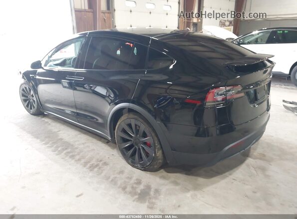 7SAXCBE66RF460974 2024 TESLA MODEL X Black Tył lewy
