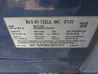 2022 Tesla Model X Plaid Tri Motor All-wheel Drive Blue vin: 7SAXCBE67NF331474