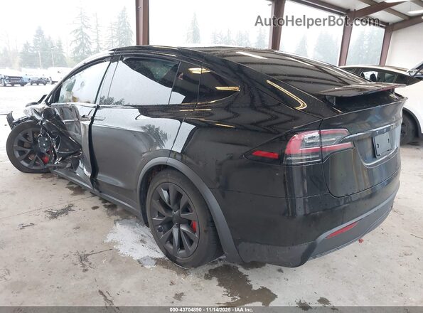 7SAXCBE67RF457369 2024 TESLA MODEL X Черный Задняя левая четверть