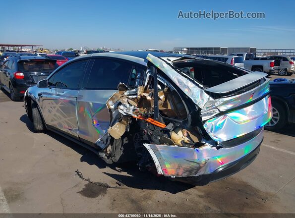 7SAXCBE68NF331760 2022 TESLA MODEL X Белый Задняя левая четверть