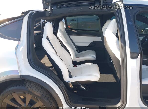 7SAXCBE68NF331760 2022 TESLA MODEL X Белый Вид наклейки с VIN-кодом