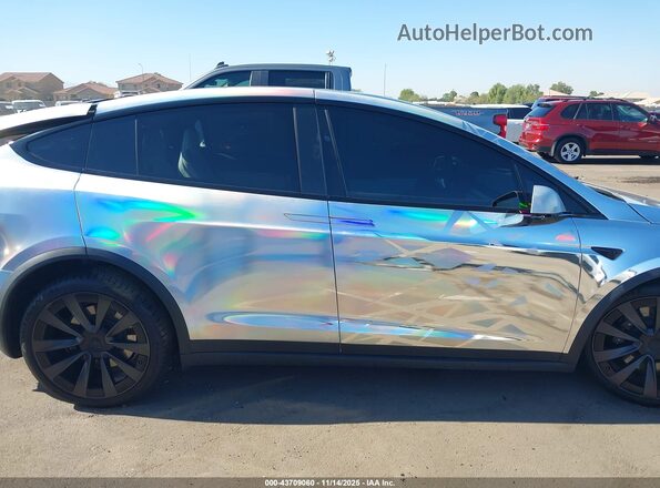 7SAXCBE68NF331760 2022 TESLA MODEL X Белый Вид задней части салона