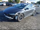 2024 Tesla Model X Long Range Gray vin: 7SAXCDE57RF433494