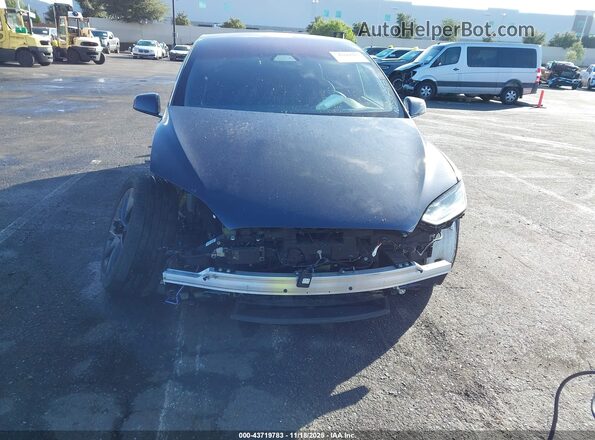 7SAXCDE57RF433494 2024 TESLA MODEL X Gray Սալոնի հետևի տեսք