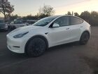 2022 Tesla Model Y White vin: 7SAYGAEE2NF403918