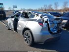2024 Tesla Model Y Long Range Dual Motor All-wheel Drive Silver vin: 7SAYGAEE3RF212921