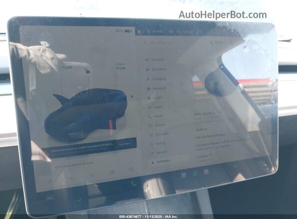 7SAYGAEE6RF155047 2024 TESLA MODEL Y Blue 