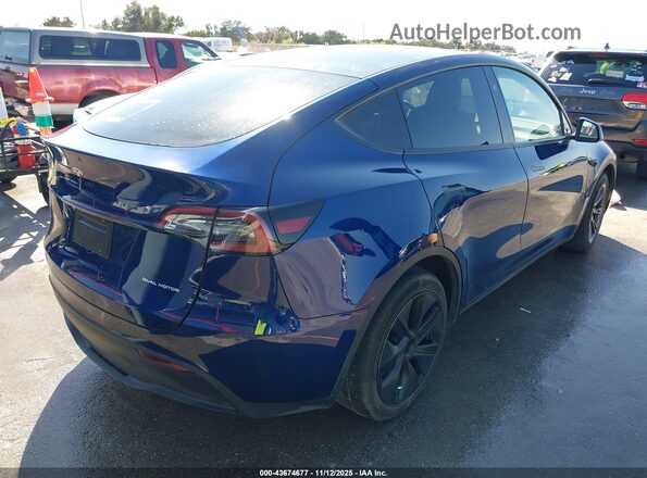 7SAYGAEE6RF155047 2024 TESLA MODEL Y Blue Tył prawy