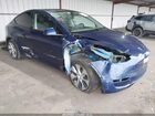 2023 Tesla Model Y Awd/long Range Dual Motor All-wheel Drive Blue vin: 7SAYGAEE9PF873897