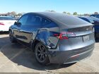 2025 Tesla Model Y Long Range Dual Motor Rear-wheel Drive Gray vin: 7SAYGDED1SA368287