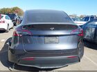 2025 Tesla Model Y Long Range Dual Motor Rear-wheel Drive Gray vin: 7SAYGDED1SA368287
