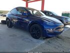 2024 Tesla Model Y Long Range Dual Motor All-wheel Drive Синий vin: 7SAYGDEE0RA238536
