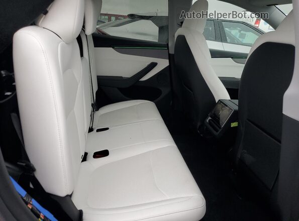 7SAYGDEE0TA464597 2026 TESLA MODEL Gray Հետևի նստատեղերի տեսք